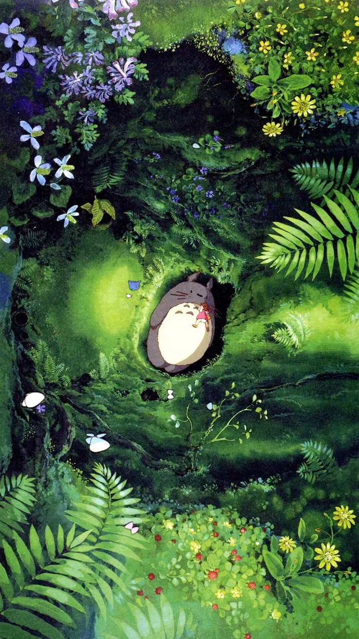 Khám phá kho hình nền Ghibli siêu nét cho điện thoại và PC