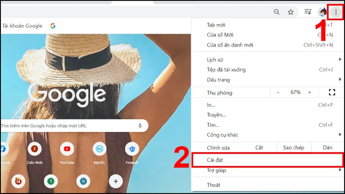Cách thay đổi hình nền Google Chrome đơn giản, dễ thực hiện -  Thegioididong.com