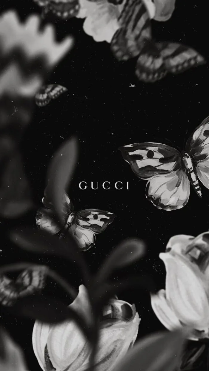 Black and White Gucci Wallpaper | Nghệ thuật của người hâm mộ, Ảnh vintage, Hình  nền điện thoại