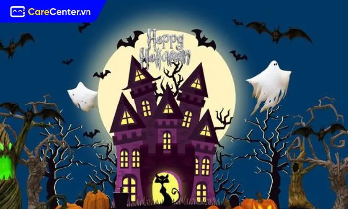 Tổng hợp hình nền Powerpoint Halloween độc đáo, miễn phí 2025