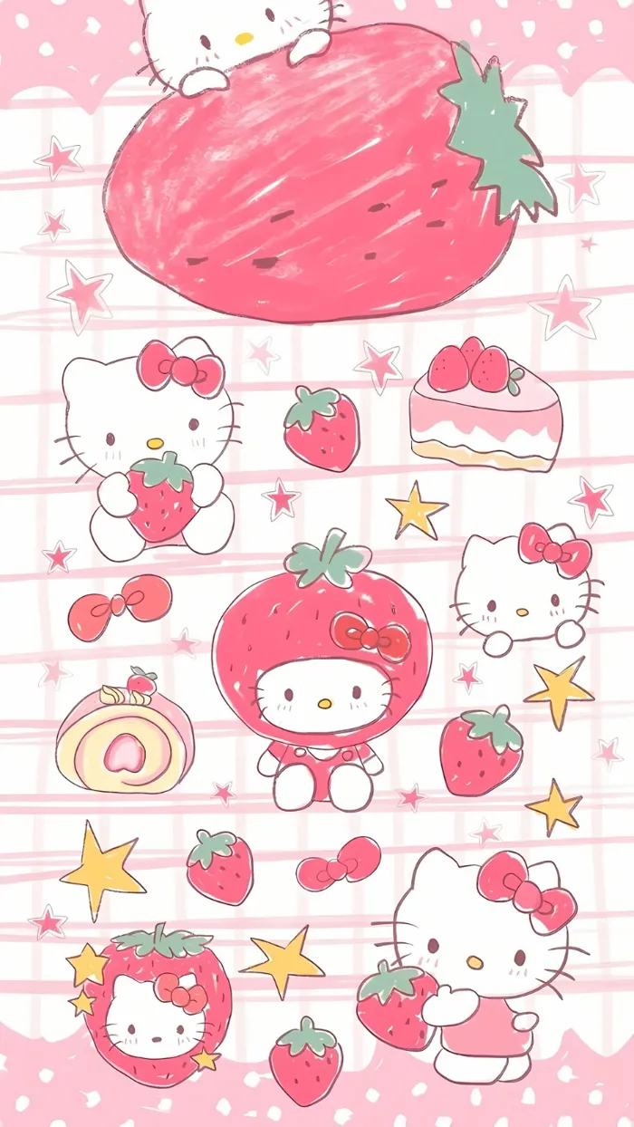 TOP 255+ Hình nền Hello Kitty màu hồng siêu ĐÁNG YÊU, đẹp, cực nét
