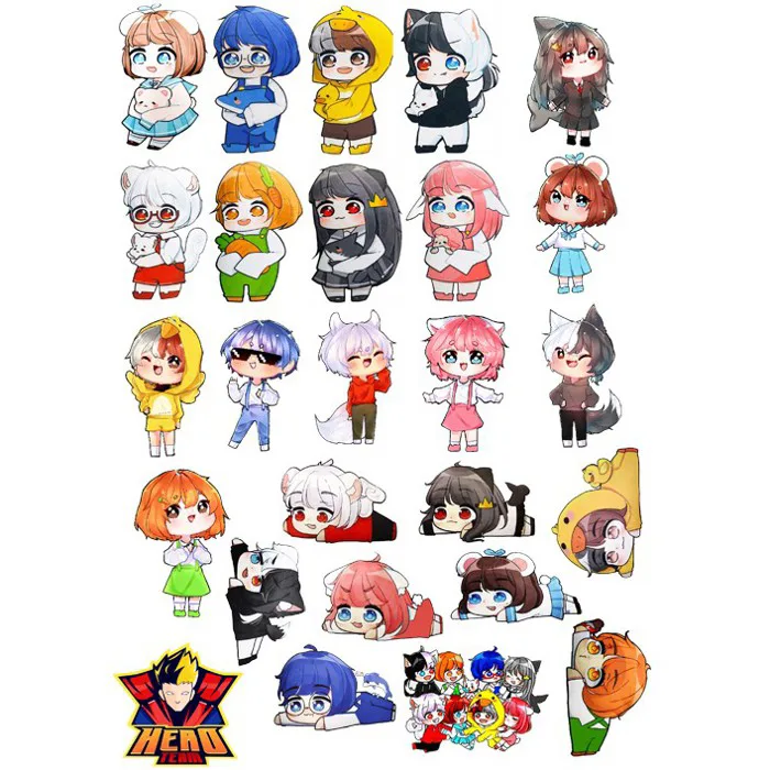 sticker Hero Team nhiều mẫu/ hình dán hero team | Shopee Việt Nam