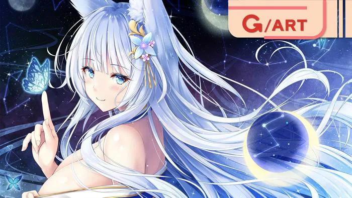 Vì ai cũng cần desktop ấn tượng, mời tải bộ hình nền hồ ly phong cách anime  | GEARVN