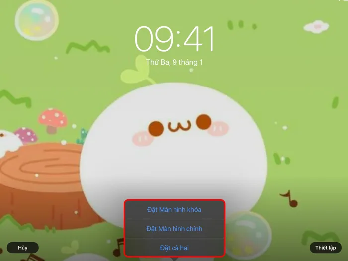 Hình nền iPad cute với đa dạng kiểu mẫu tha hồ lựa chọn để cài đặt