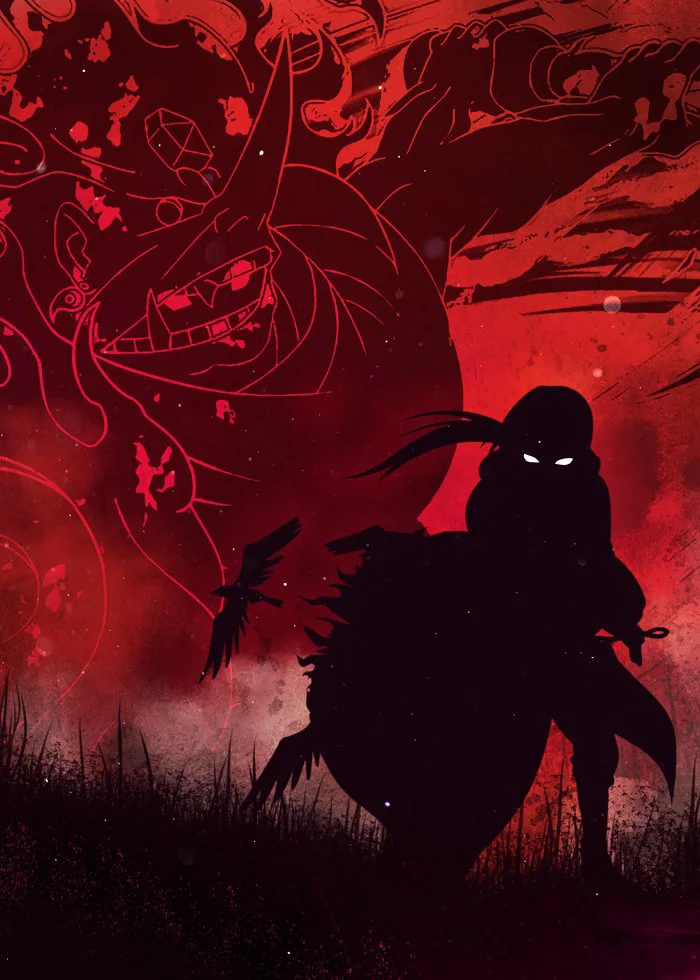 Hình Nền 4K Itachi Uchiha Susanoo Tối Tăm | 4000x5600 | Wallpaper Alchemy