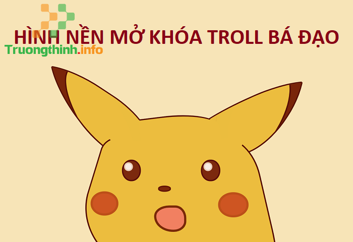 1️⃣】 20+ hình nền mở khóa troll bá đạo cho điện thoại ™