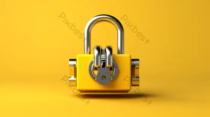 Tải miễn phí Phông Nền ổ Khóa Màu Vàng Với Hình ảnh 3d Của ổ Khóa đã được  Mở Khóa Nền | JPG chuyên nghiệp - Pikbest