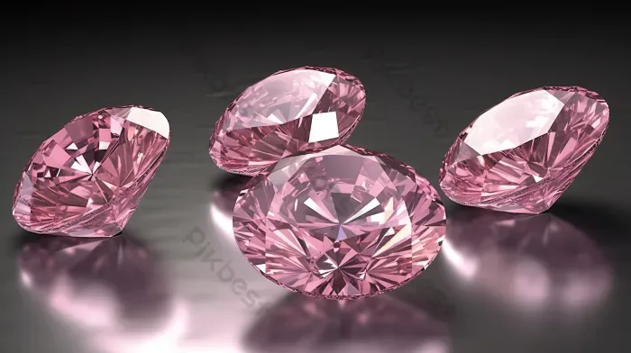 Tải miễn phí Nền Kim Cương Hồng Năm Viên Kim Cương được Sắp Xếp Trên Nền  Tối Nền | JPG chuyên nghiệp - Pikbest