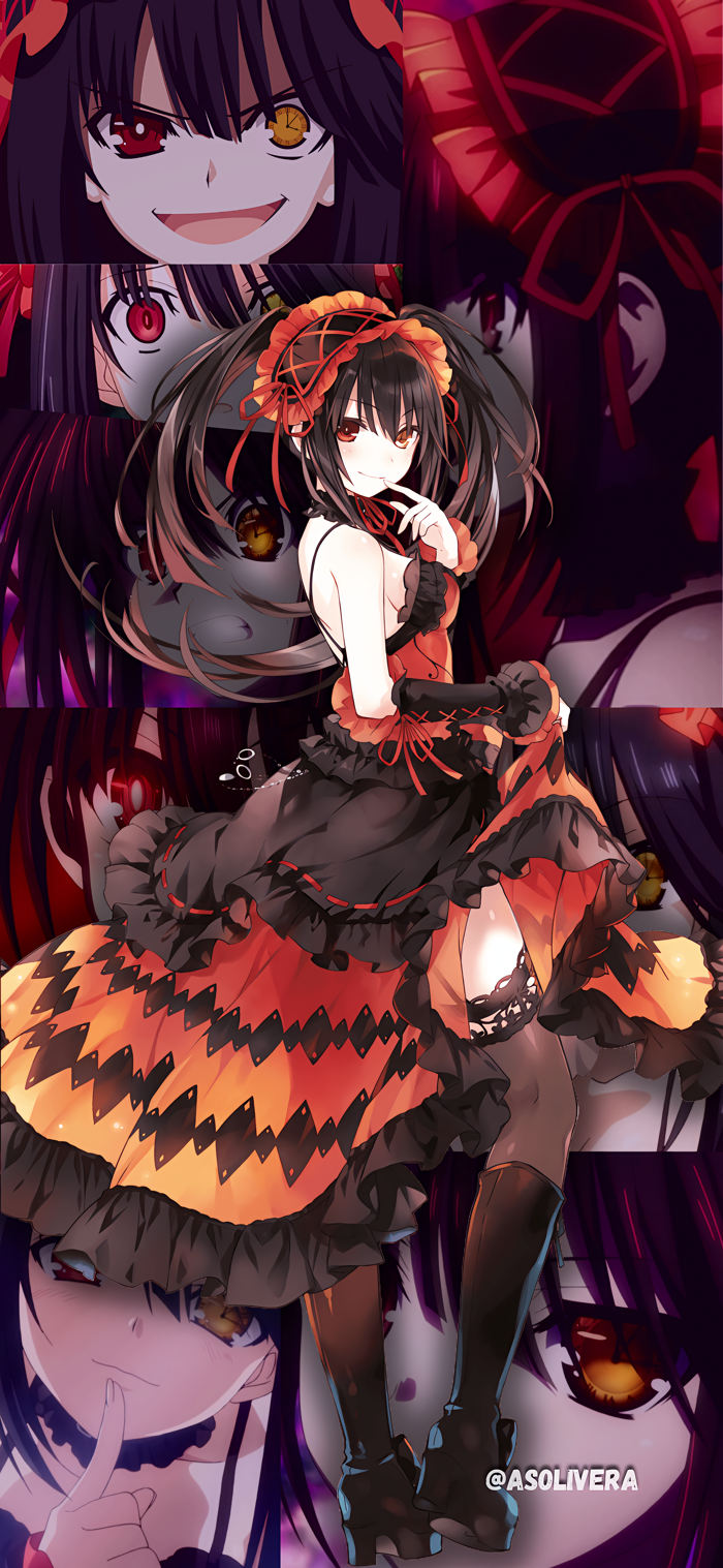 Kurumi Tokisaki - Hình nền/do mình tự chỉnh sửa : r/datealive