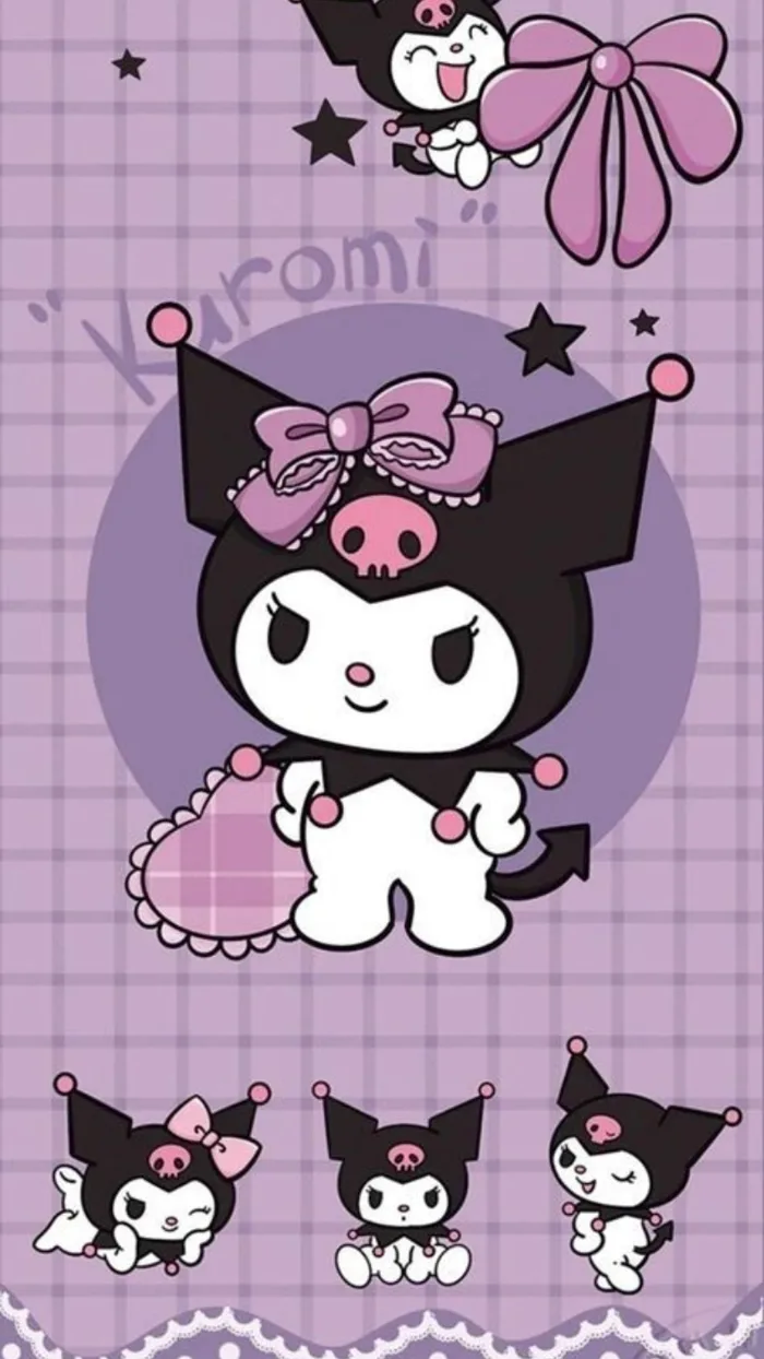 150+ Hình nền Kuromi SIÊU CUTE cho điện thoại, máy tính