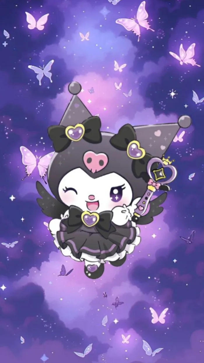 150+ Hình nền Kuromi SIÊU CUTE cho điện thoại, máy tính