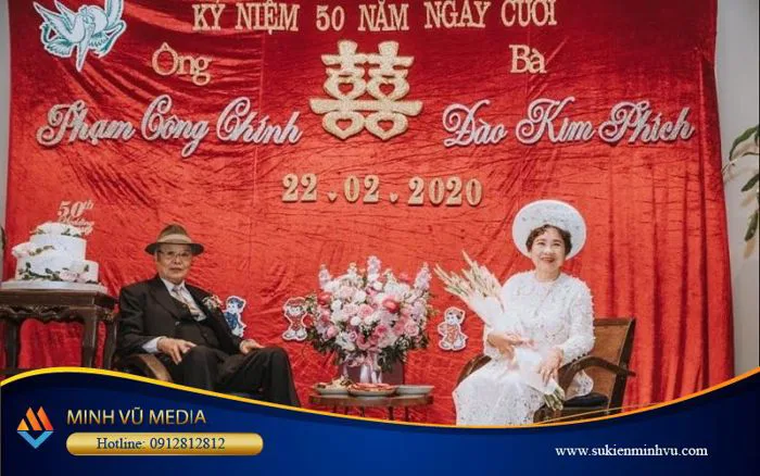 Bật Mí 35+ Mẫu Backdrop Kỷ Niệm Ngày Cưới Đầy Ý Nghĩa