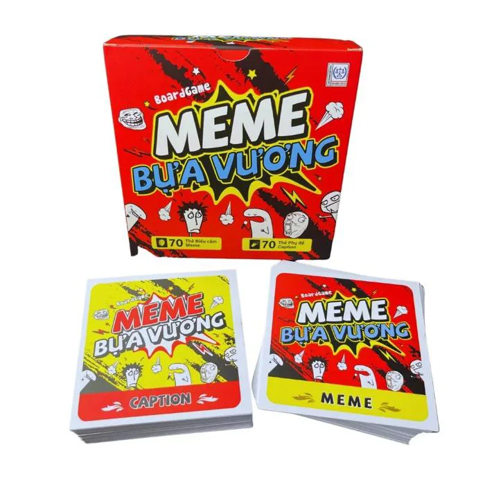 Boardgame Thẻ Bài Meme Bựa Vương - Liên Hiệp Thành - FAHASA.COM
