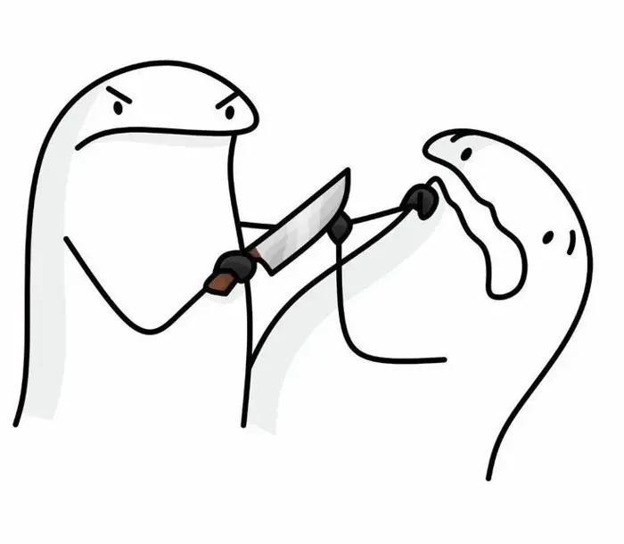 Tổng hợp 70 Meme Cầm Dao, ảnh chế cảnh cáo nhẹ nhàng nhưng hài hước