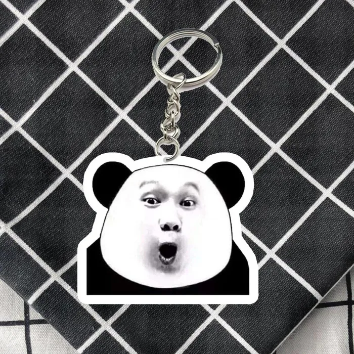 Móc khóa mika meme Gấu trúc bựa cáo từ, oke bấy bề, vỗ tay, xin tha hài  hước_ĐH | Shopee Việt Nam