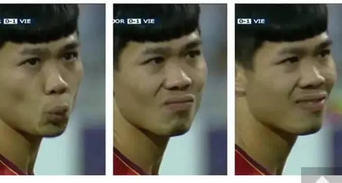 Rổ” biểu cảm đưa Công Phượng lên thành nguồn cảm hứng chế meme của năm