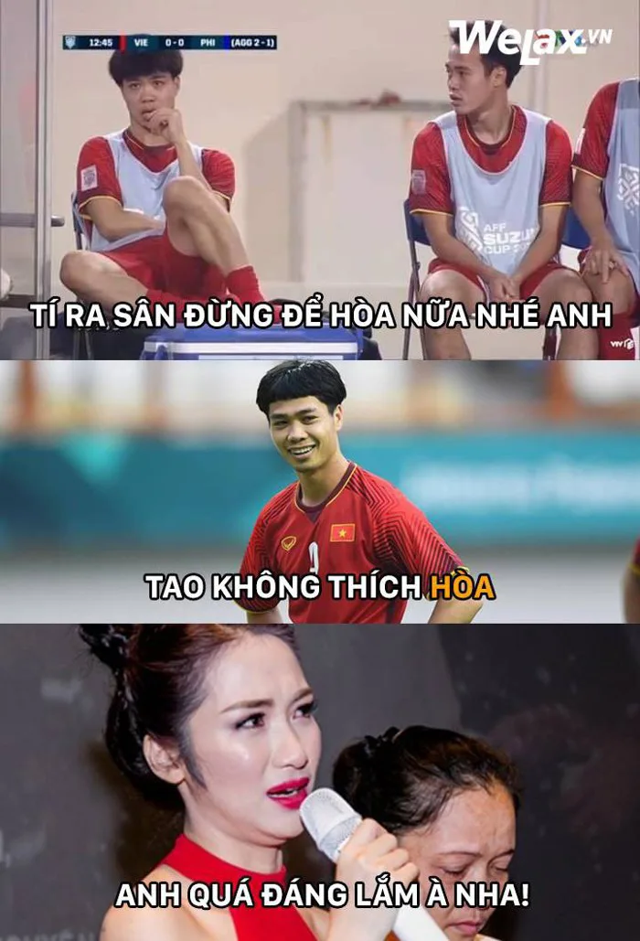 Công Phượng sáng nhất đêm nay, từ việc ghi bàn cho đến biểu cảm meme đầy  thẫn thờ lúc cắn móng tay!!