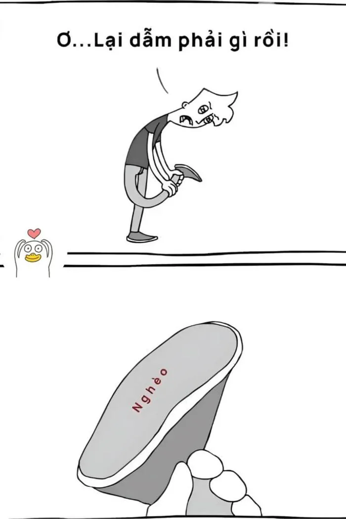 Tổng hợp meme nghèo, meme hết tiền hài hước, vui nhộn