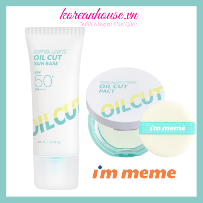 Kem lót chống nắng kiềm dầu I'M MEME Super Light Oil Cut Sun Base SPF50+  PA+++ 40ml cho da mặt | Lazada Việt Nam