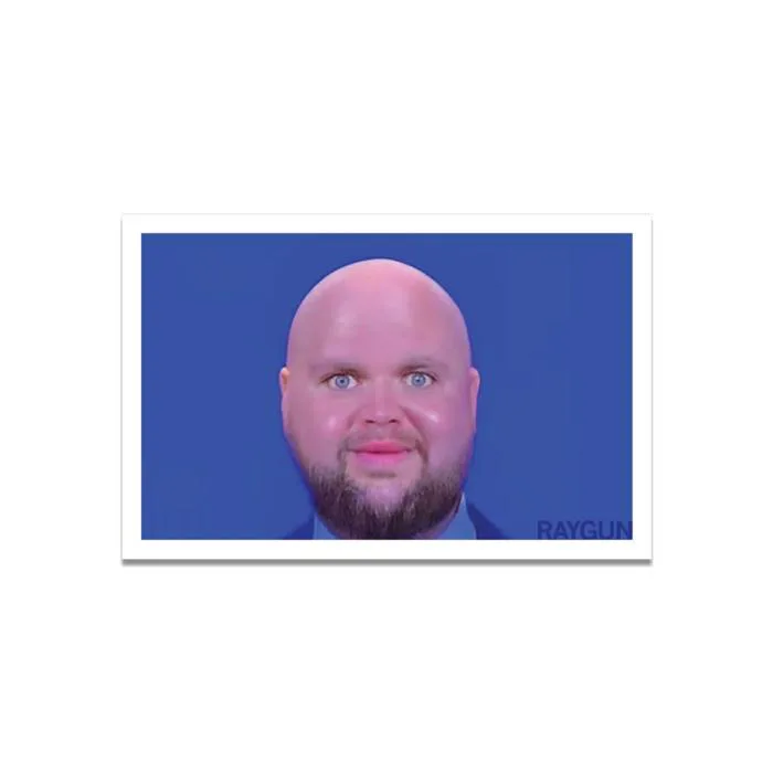 JD Vance Meme Die-Cut Sticker – RAYGUN