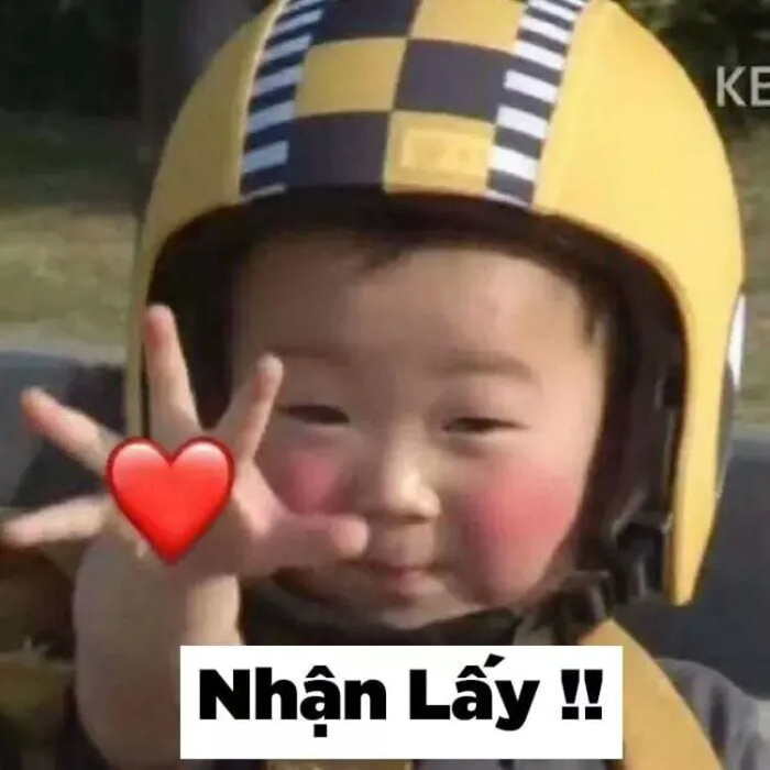 Tổng hợp meme tình yêu cute, đáng yêu, hài hước