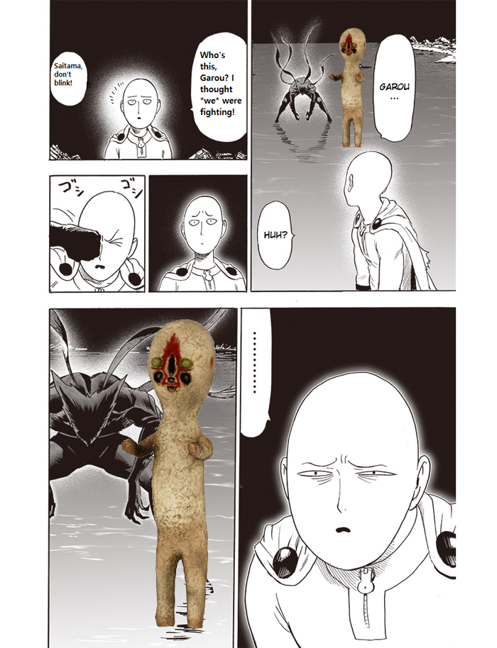 Meme] Cảnh đánh nhau giữa Saitama và Garou bị gián đoạn : r/OnePunchMan