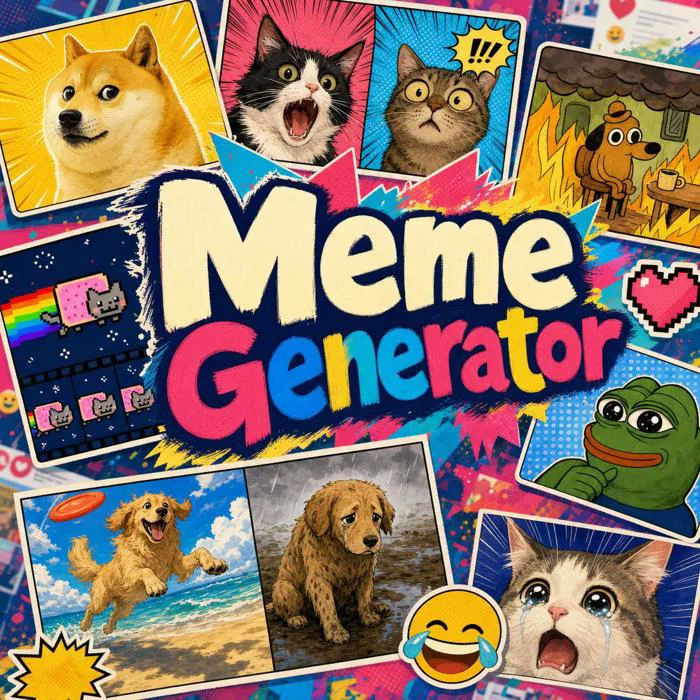 Công cụ tạo meme bằng AI: Ghép mọi câu đùa với mẫu meme hoàn hảo Công cụ tạo meme bằng AI: Ghép mọi câu đùa với mẫu meme hoàn hảo