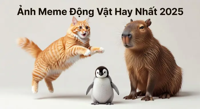 Ảnh Meme Động Vật Hay Nhất 2025