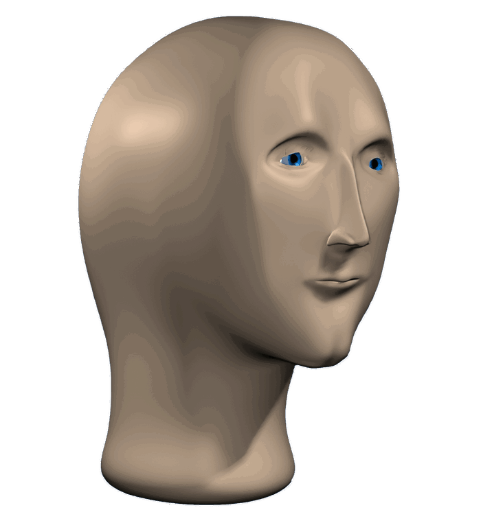 Meme Man Face transparent PNG - StickPNG