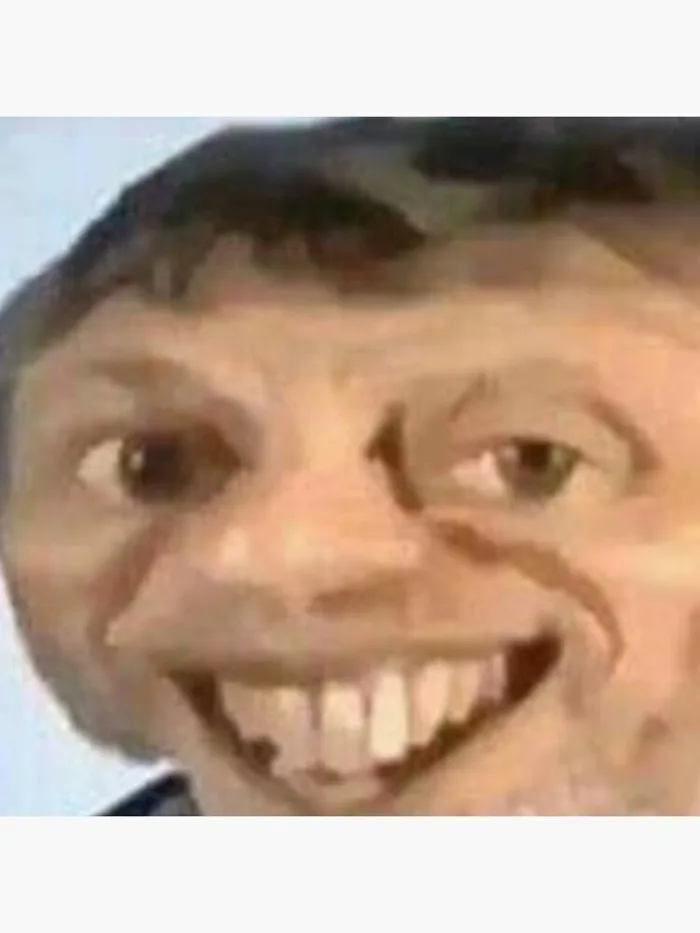 Distorted Meme Face