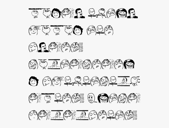 All Meme Faces And Names , Png Download - All Meme Faces Png, Transparent  Png - kindpng