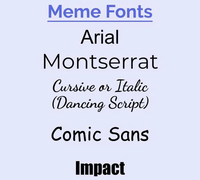 Meme Fonts: Which Ones to Use and How to Use Them
