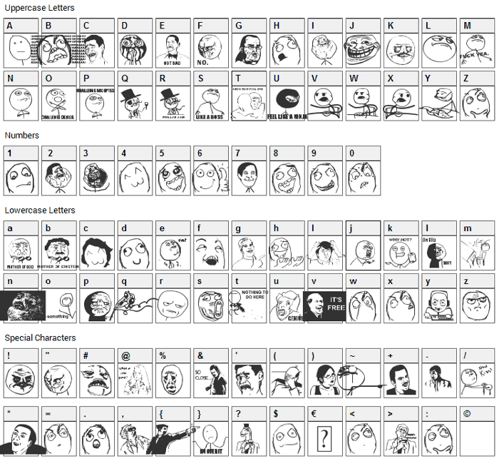 The Meme Font Font Download - Fonts4Free