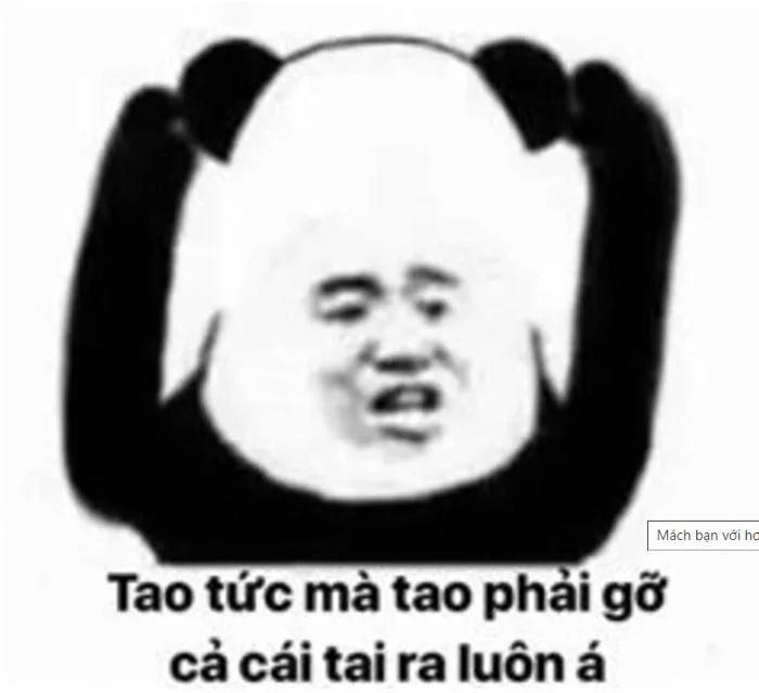 Tổng hợp Meme tức giận cute, dễ thương, tức ghê, giận tím người