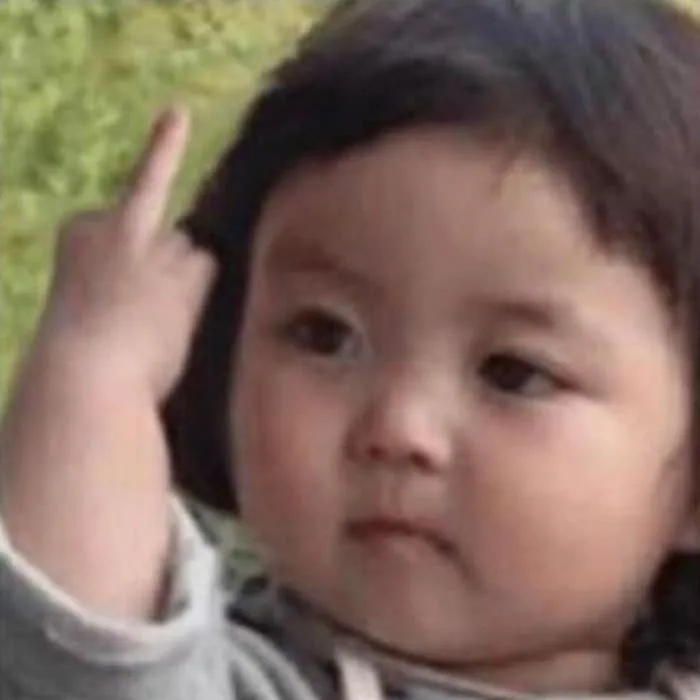 Meme Em Bé Đáng Yêu Cute Nhất [59+ Ảnh Chế Hài Bá Đạo]