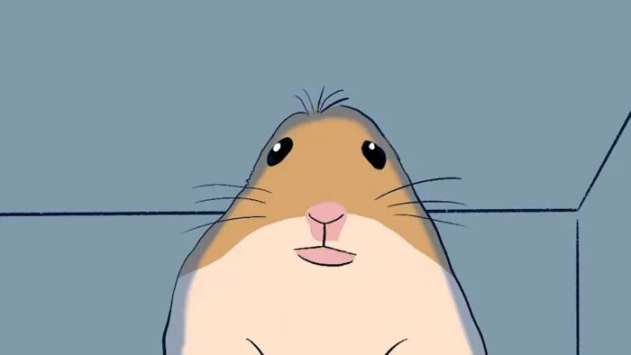 Tao vẽ lại nguồn gốc của meme hamster facetime rồi : r/drawing