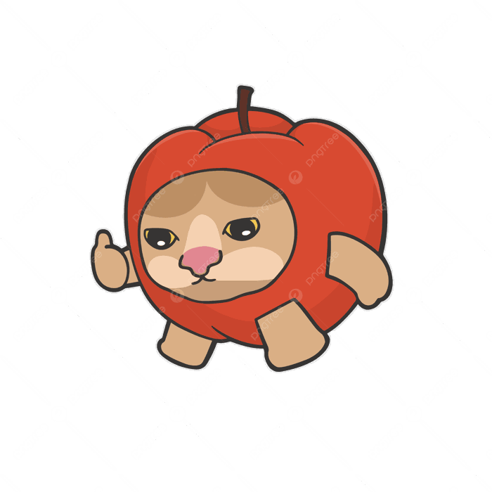 Hình ảnh Hình Dán Meme Mèo Táo Minh Họa Dễ Thương PNG , Clipart Mèo, Clip  Nghệ Thuật Táo, Clip Nghệ Thuật Dễ Thương PNG và Vector với nền trong suốt  để