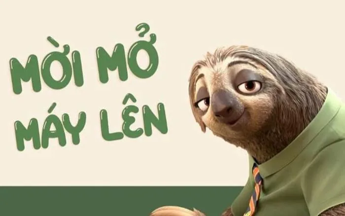 50+ hình nền meme con lười Flash Zootopia cho dân văn phòng