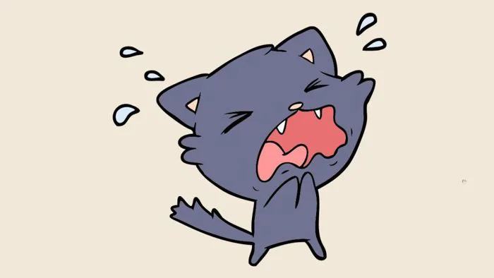 99+ meme mèo khóc thét dỗi slay cực cute