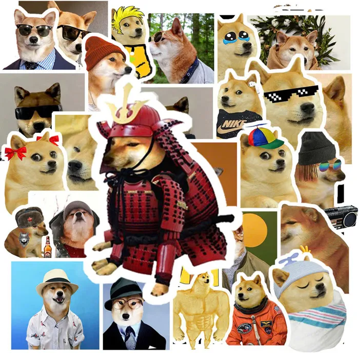 Bộ 50 Sticker Cheems Meme – Chó Meme Huyền Thoại, Dán Phát Là Cười!