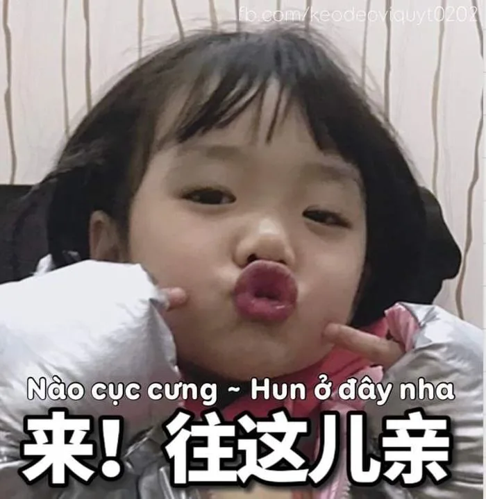 Trọn bộ 137+ meme hun cực hài hước cho cuộc hội thoại thêm ngọt ngào -  avatarcute.edu.vn