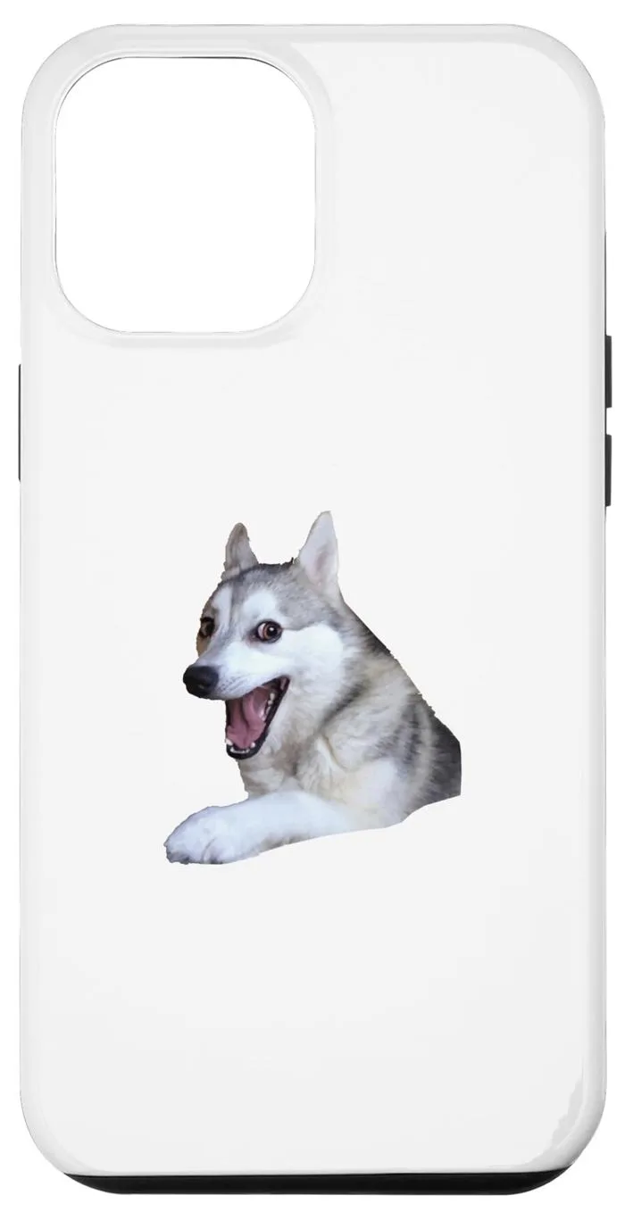 Amazon.com: Pun Bad Joke Husky Advice Dog Meme Case for iPhone 12 Pro Max :  Cell Phones & Accessories