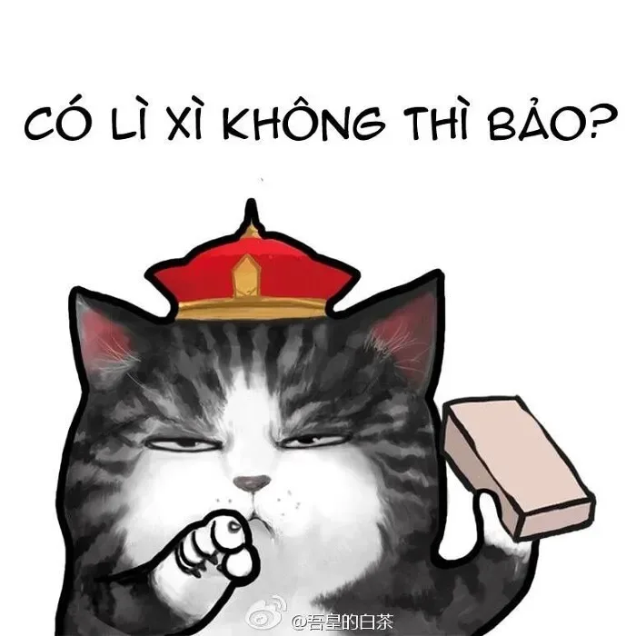 Tổng hợp meme lì xì, ảnh chế lì xì Tết cực hài hước