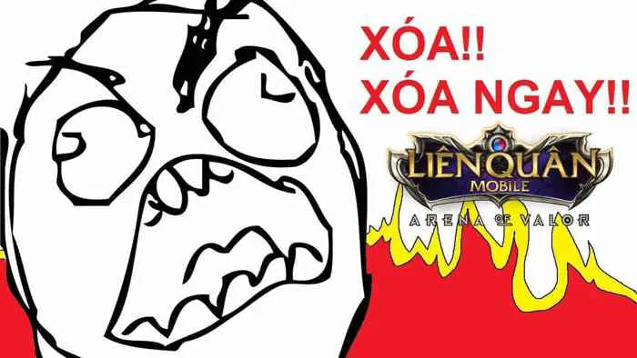 Ảnh Xóa Game Liên Quân: 52+ Hình Chế Hài Hước Bá Đạo
