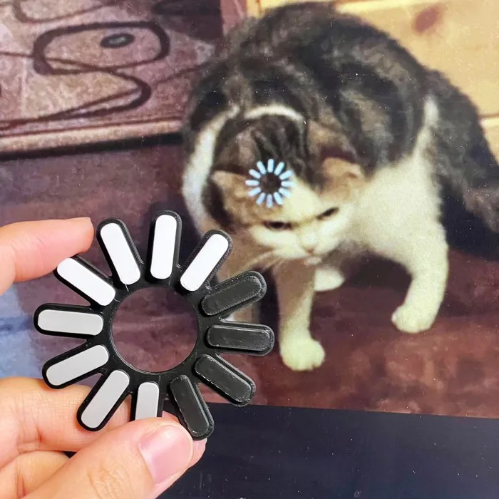 💇 Loading Sign・Free STL File for 3D printing・Cults