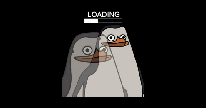 Loading. Penguin. - Meme - Tapestry | TeePublic