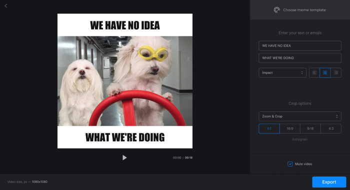 Meme Maker Online — Make Your Own Meme for Free — Clideo Meme Maker Online — Make Your Own Meme for Free — Clideo