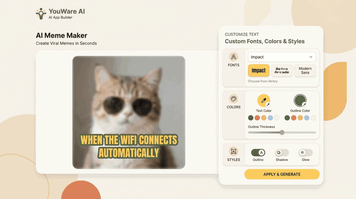 AI Meme Maker — Create & Share Memes Free | YouWare AI Meme Maker — Create & Share Memes Free | YouWare