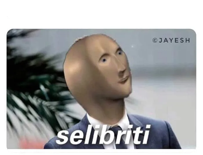 meme man selibriti Meme Generator