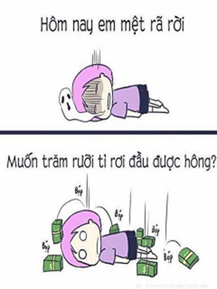 Tổng hợp meme mệt mỏi hài hước